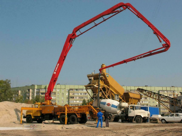 Услуги бетононасоса Putzmeister M 32-4