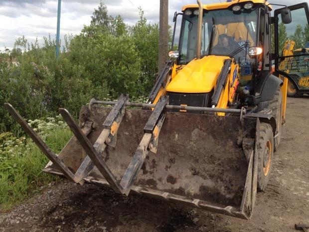 Аренда гидромолота JCB 3CX Delta F5