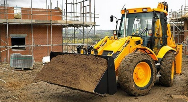 Аренда челюстного экскаватора-погрузчика TEREX 970, JCB