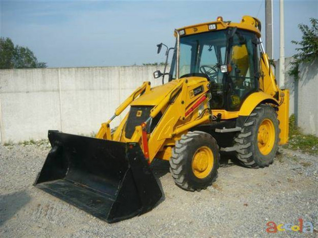 Аренда челюстного экскаватора-погрузчика TEREX 970, JCB