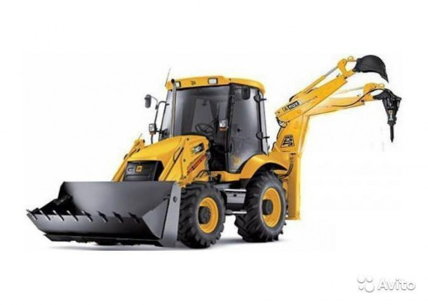 Аренда челюстного экскаватора-погрузчика TEREX 970, JCB