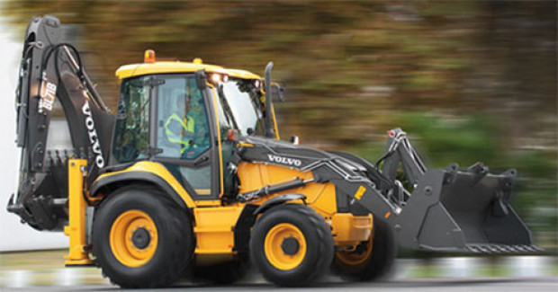 Аренда челюстного экскаватора-погрузчика TEREX 970, JCB