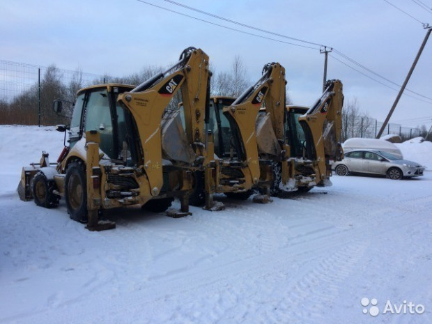 Аренда челюстного экскаватора-погрузчика TEREX 970, JCB