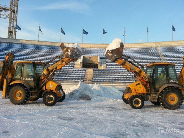 Аренда челюстного экскаватора-погрузчика TEREX 970, JCB