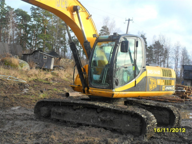 Аренда челюстного экскаватора-погрузчика TEREX 970, JCB